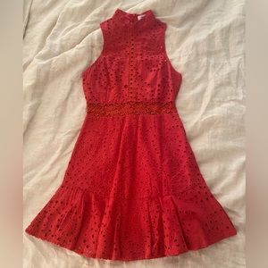 HELLO MOLLY red cocktail dress